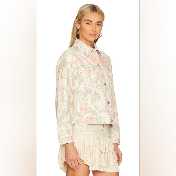 NEW Opal Swing Printed Denim in Ivory Combo - Picture 4 of 11